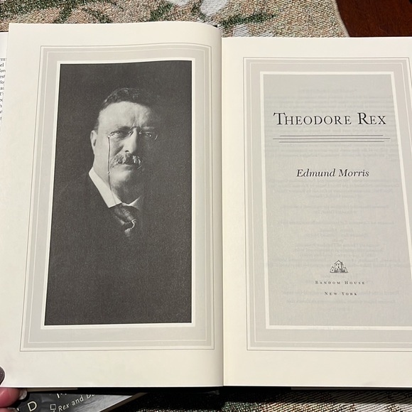 Theodore Rex & The Rise of Theodore Roosevelt 2 Books by Edmond Morris EUC - Picture 7 of 13